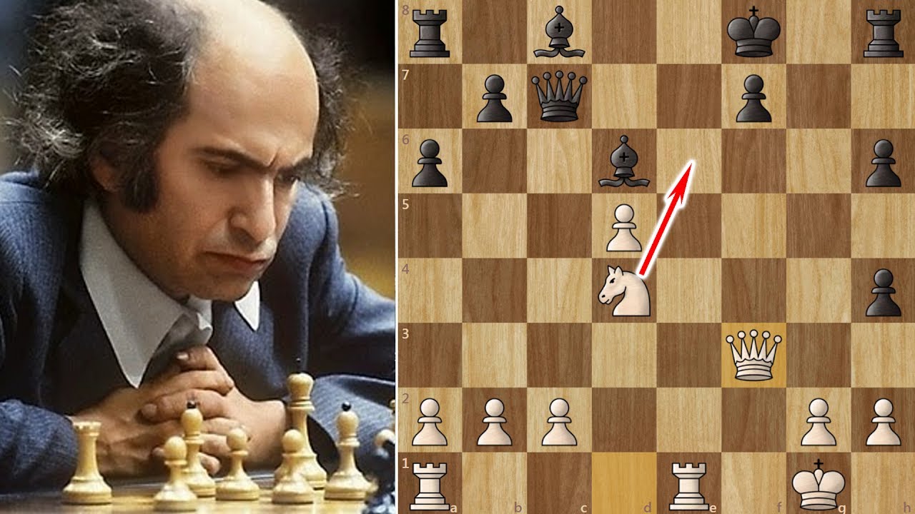 Mikhail Tal beats Kasparov in 17 Moves - 1 Month before his Death 