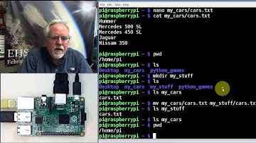 Raspberry Pi Linux LESSON 6: Moving, Copying and Deleting Files and Folders