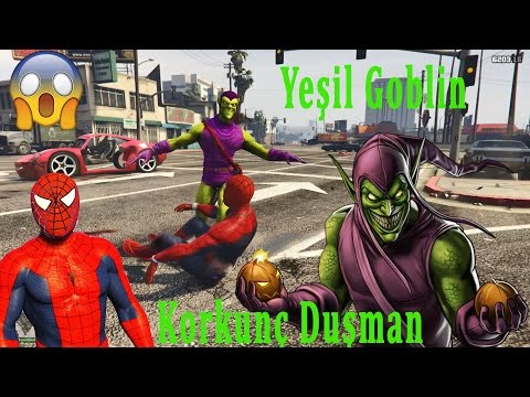 Şimşek McQueen Ve Örümcek Adam Yeşil Gobline Karşı | Süper Kahramanlar Çizgi Film İzle #31