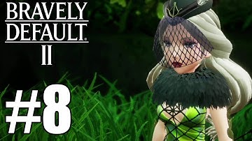Bravely Default 2 Gameplay Walkthrough Part 8 - Lily Bossfight