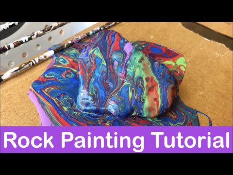 Outdoor Craft Ideas: Rock Painting Tutorial — kinueko