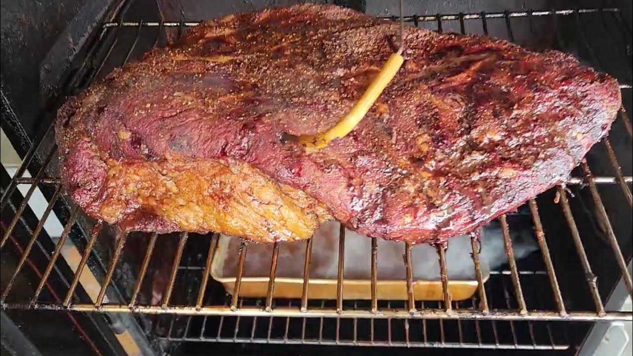 Brisket cook on Masterbuilt 40xl propane smoker YouTube