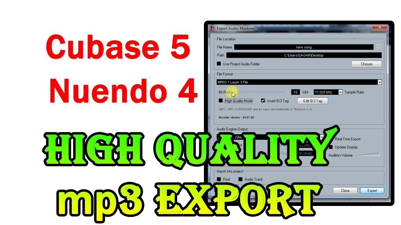 cubase mp3 encoder license cubase mp3 encoder license