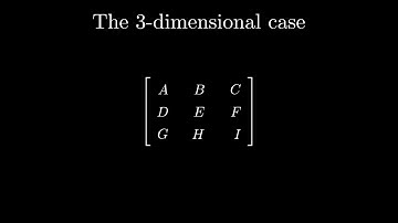 How to actually calculate the determinant: The Leibniz Formula