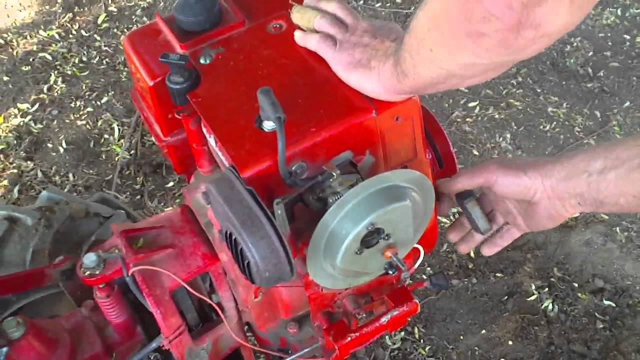 Tiller repair part#6 of 6 - YouTube