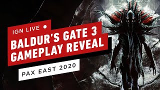 Baldur's Gate 3 Gameplay Reveal - PAX East 2020 Live Stream