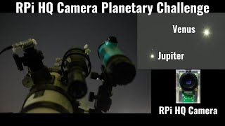 [Planetary Challenge] Raspberry Pi HQ Camera captures Venus and Jupiter in a single frame screenshot 2