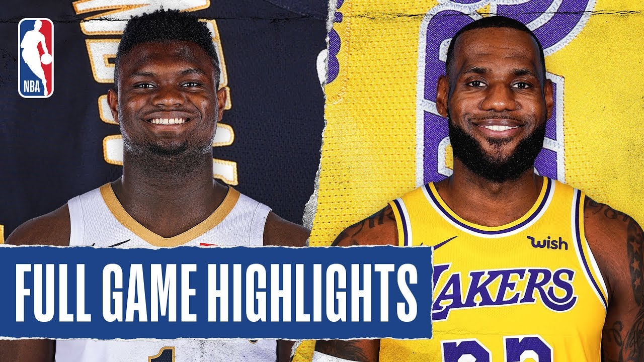 Pelicans 109-118 Lakers (Feb 25, 2020) Game Recap - ESPN