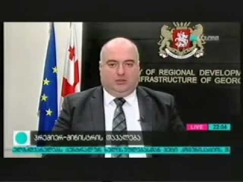 თენგიზ შერგელაშვილი „მაესტროს“ ეთერში ინფრასტრუქტურულ პროექტებზე საუბრობს