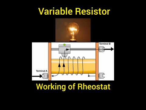 Video: Er reostat og variabel modstand det samme?