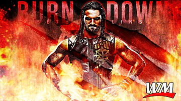 WWE Seth Rollins - Theme Song 2017 - "The Second Coming" ("Burn It Down") - Arena Effct HD