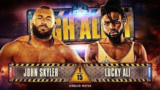 NJPW STRONG- John Skyler vs Lucky Ali