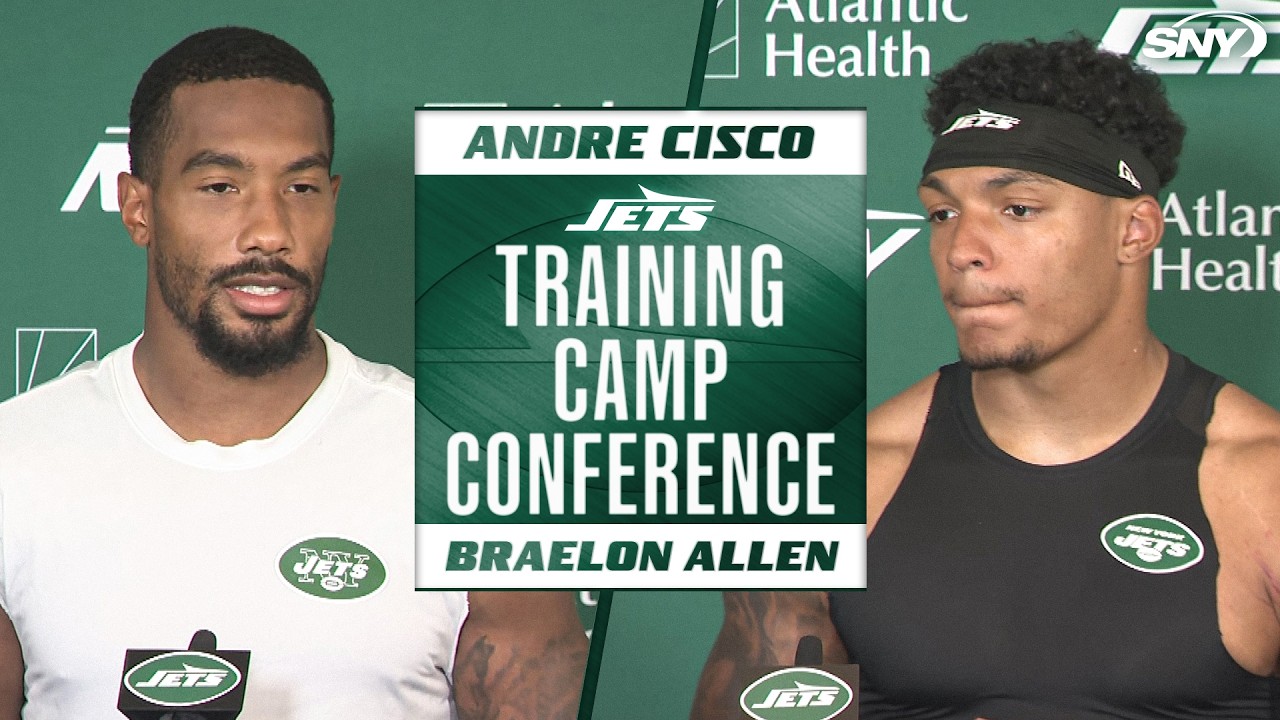 Jets veterans Andre Cisco and Braelon Allen on bouncing back from ainjury-plagued 2025 season.