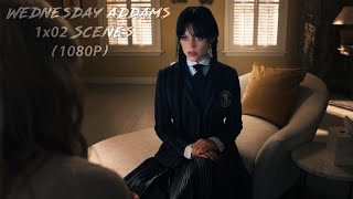 Wednesday Addams Series Season 1 Episode 2 - Wednesday Addams Scenes (1080P)