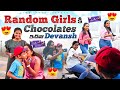 Random girls ki chocolate evali ani  devansh ki challange ichina sashiyadavstunts  dare