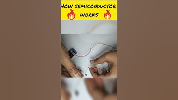 how semiconductor works#semiconductor #semiconductors#project#classxii
