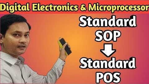11.4) SSOP to SPOS Conversion | Standard SOP to Standard POS Conversion