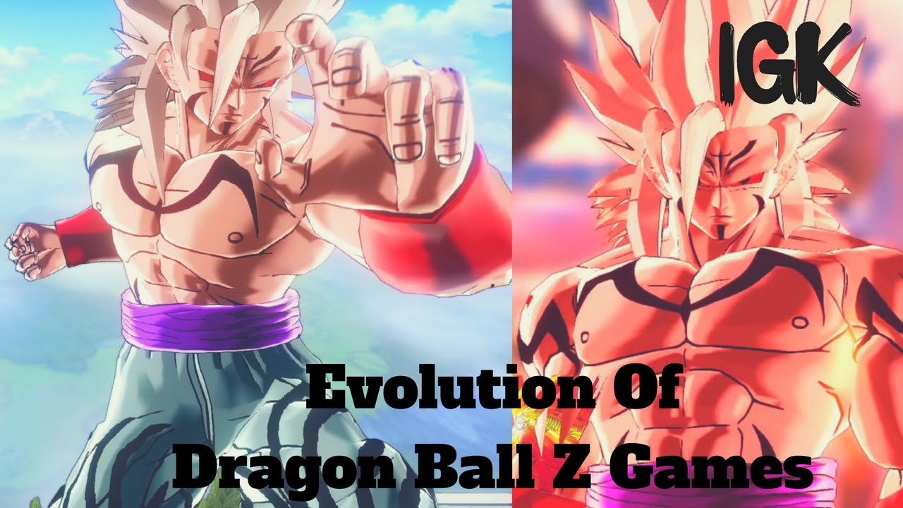 Evolution of Dragon ball Z Games uptill 2016 HD YouTube