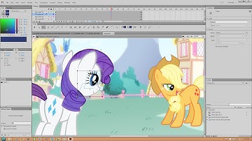 Animating ponies in Flash - Beginner Tutorial (Part 1)