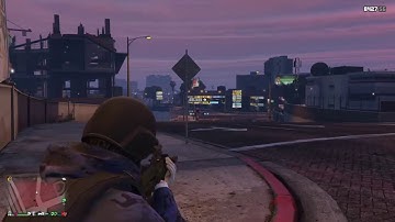 (GTA V Online) Freemode battle | 1v1