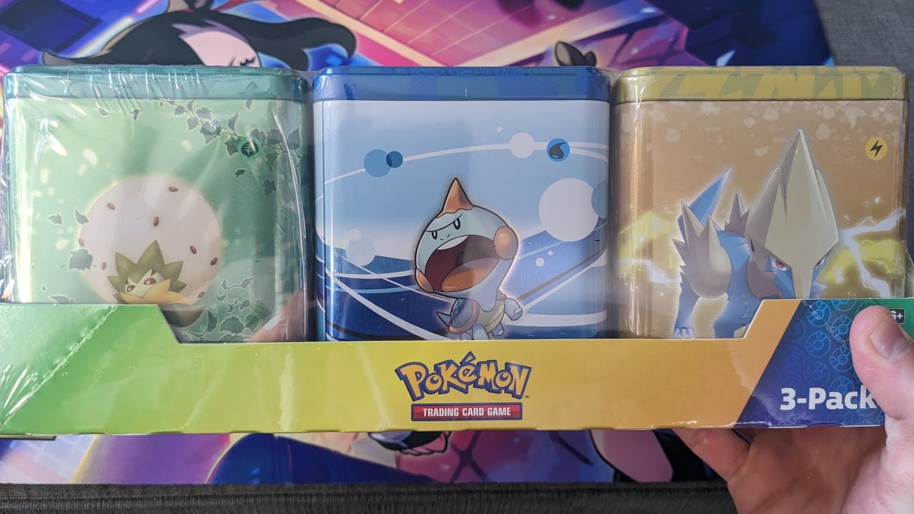 Costco pokemon stacking tin bundle YouTube