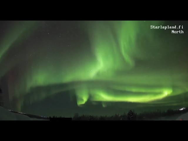 Northern Light Live Levi, Finland