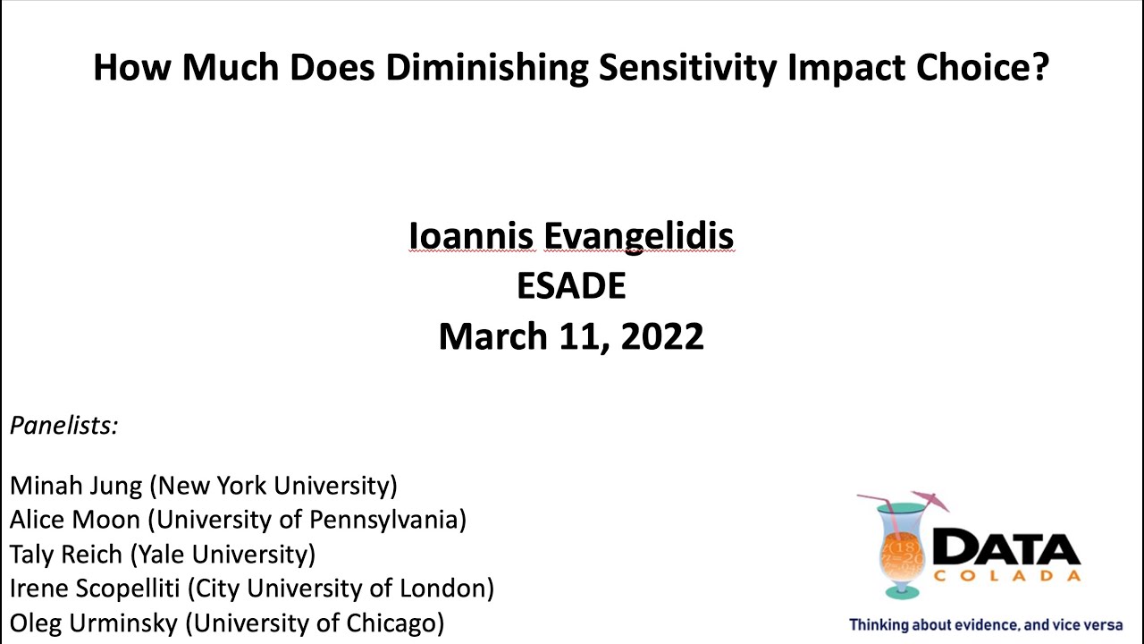 Ioannis Evangelidis - Data Colada Seminar Series (11 March 2022)