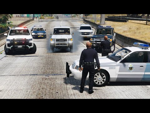 الشرطه تقبض علي راعي الشاص ظلم بسبب تهريب المخدرات لكن قراند 5 GTA V