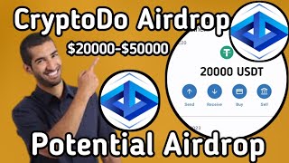 airdropfree CryptoDo Crypto Free Airdrop || 50,0000 CDO Token Crypto New Airdrop