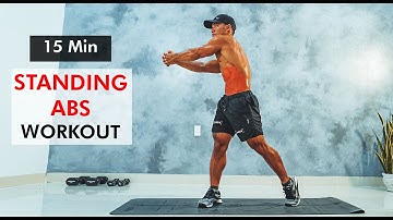 15 Minutes | Standing Abdominal Exercises To Reduce Belly Fat Without Equipment