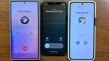 Samsung S24U vs Z Flip 5 Outgoing Calls from Direct Dial Widgets & Who