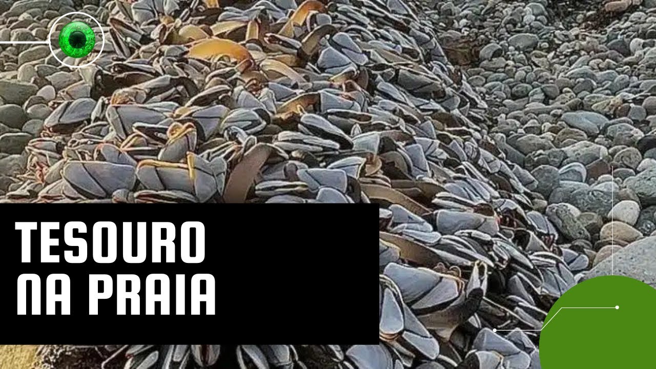 Tesouro é encontrado em praia no Reino Unido