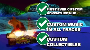 NEW CTR CUSTOM ADVENTURE MODE (Full Playthrough)