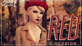 TAYLOR SWIFT RED ( TAYLOR SWIFT VERISON) | SIMS 4 | CAS |