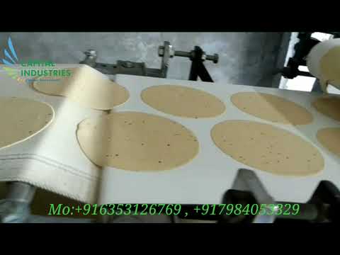 Papad Making Machine with