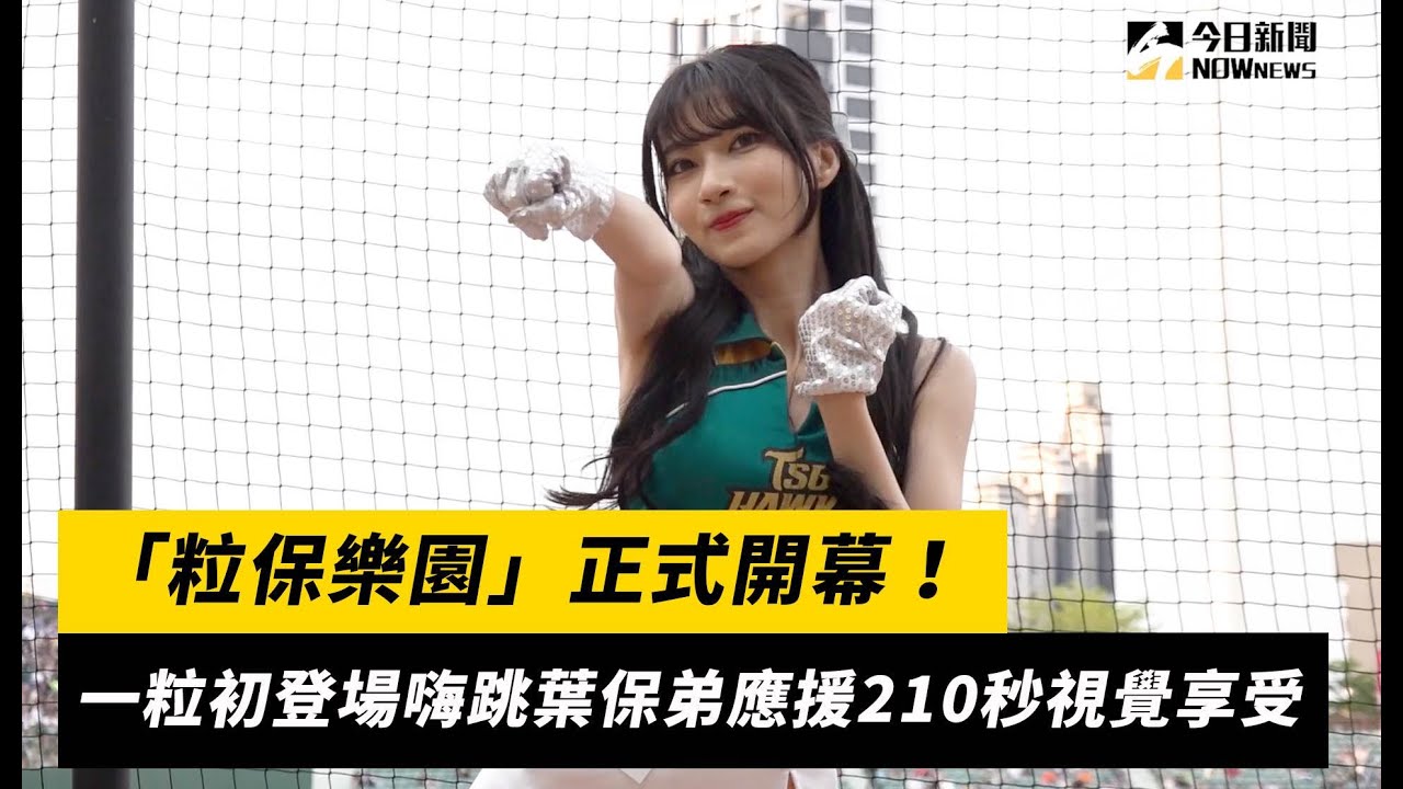 「粒保樂園」正式開幕！一粒初登場嗨跳葉保弟應援210秒視覺享受｜NOWnews