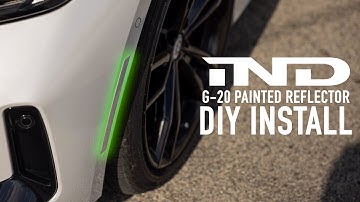 IND G20 3-Series Painted Front Reflector Set DIY
