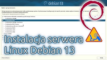 Instalacja serwera Linux Debian 13