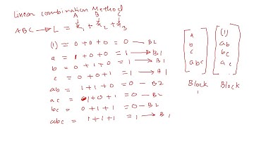 Blocking and Confounding Linear Combination Method Explained in 2K Design of Experiments DOE