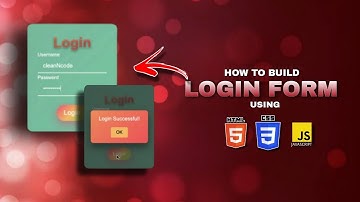 Simple Login Form 🔐  | HTML | CSS | JAVASCRIPT | Live Project