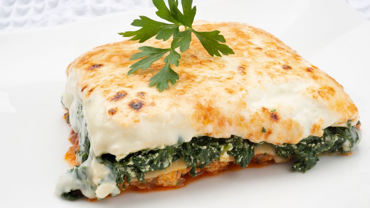 Lasaña de pollo, espinacas y requesón - Cocina Abierta de Karlos Arguiñano