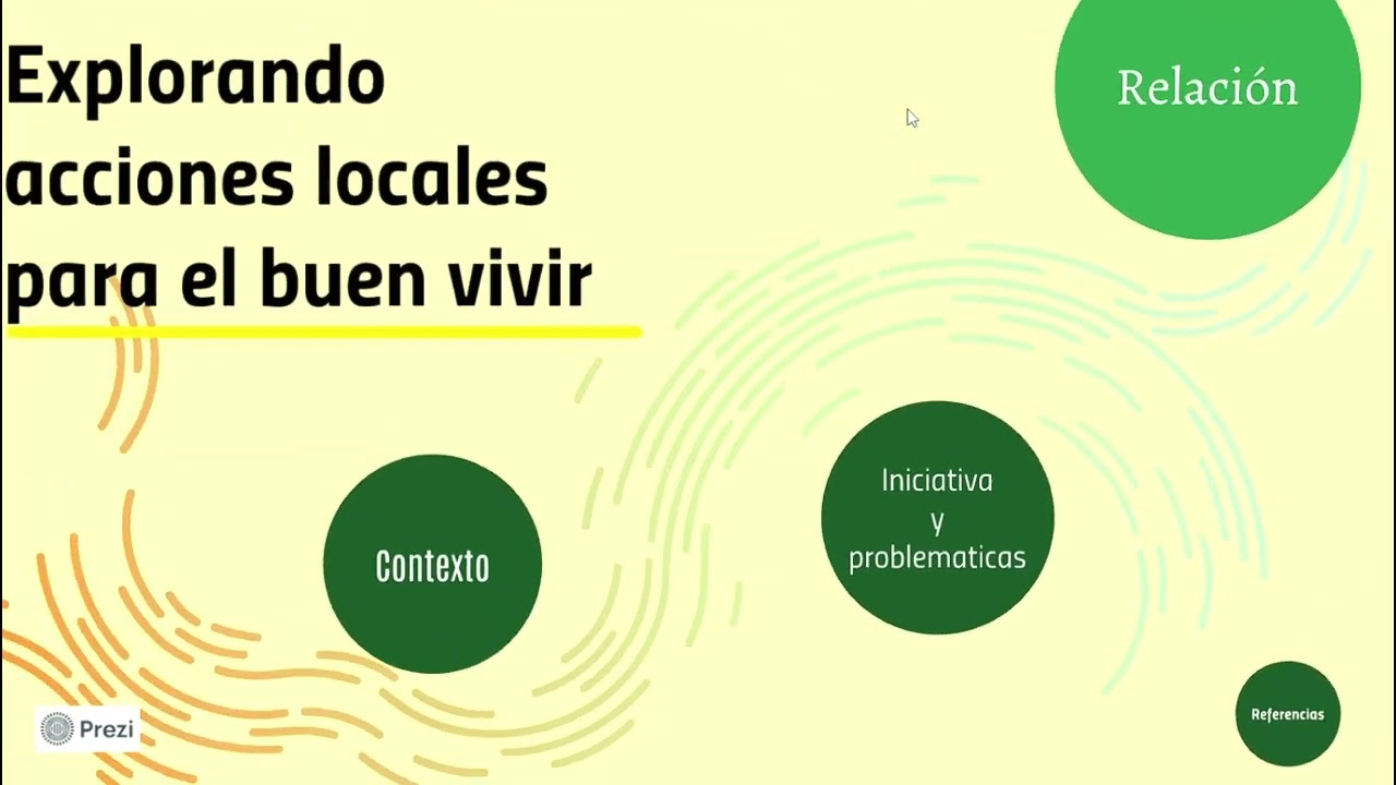 Exploración de acciones locales para un buen vivir