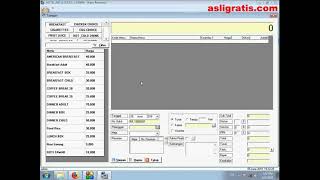 16. Restaurant Menu Data Entry Using Software Hotel