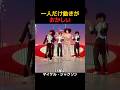 1人だけ動きがおかしいMJ