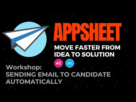 ?Appsheet Tutorial - Automated Email Workflow Examples Create Action Popular Video