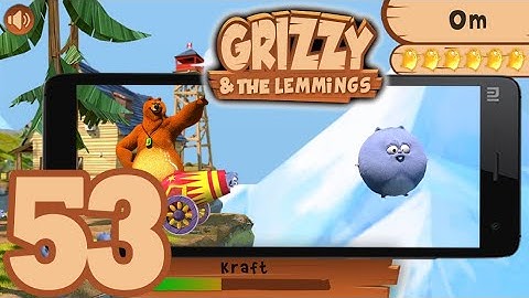 Grizzy and the Lemmings The cannon!! Part 53 (ANDROID, IOS)