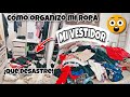 ¿CÓMO ORGANIZAR LA ROPA? DEL DESASTRE TOTAL AL VESTIDOR PERFECTO!!! ARMARIO OTOÑO / INVIERNO