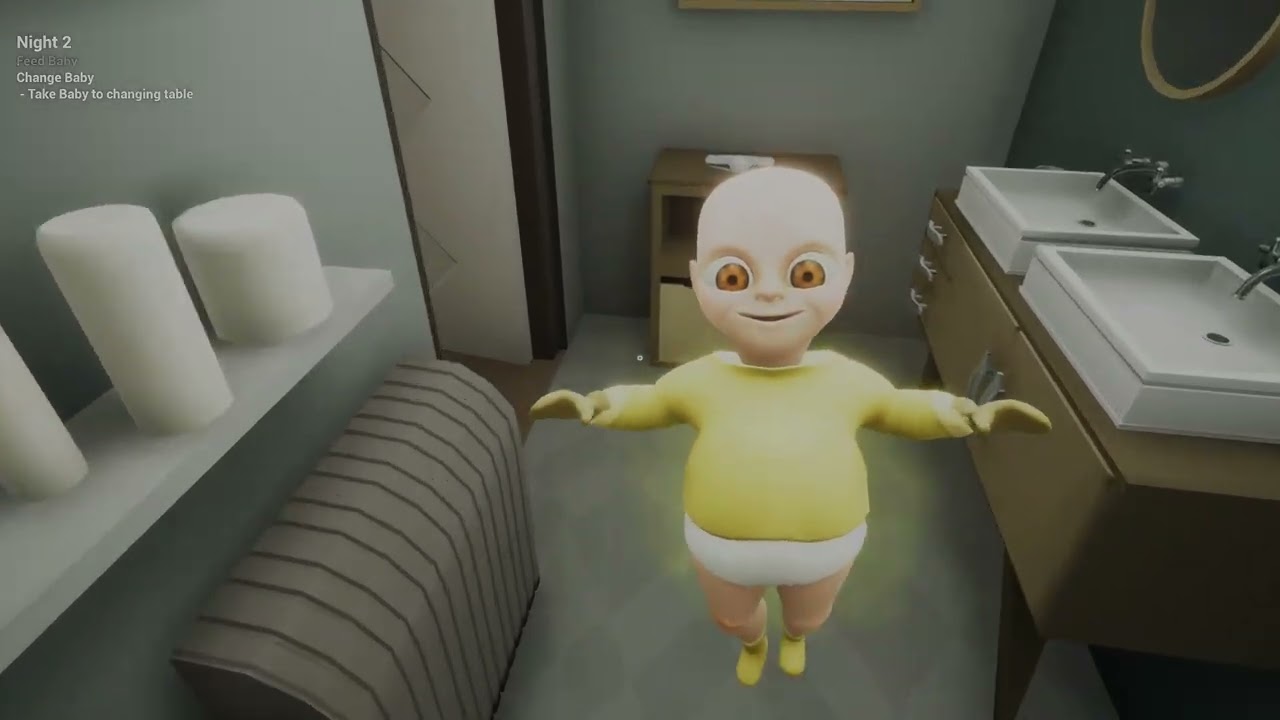 there's a demon baby, sit on it