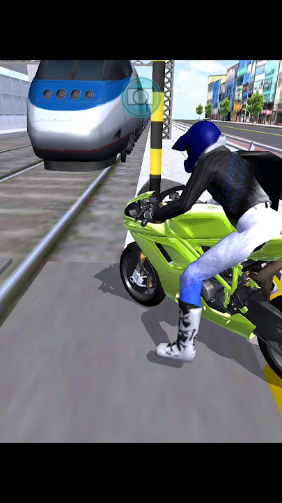 Bullet Train Crash Motorcycle 3d Driving Class #shorts#Android Gameplay#UDUD