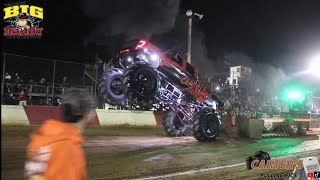 Wheel Standing Mega Trucks Saturday Night at Dixieland Speedway 2024